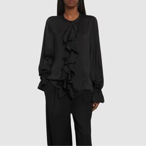 WeWoreWhat Ruffle Blouse